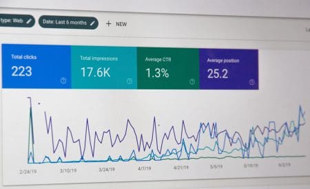 Google Search Console trends